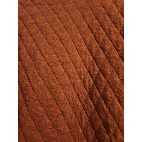 Orvis Women's Quilted Sweatshirt Brown M - Picture 2 of 6